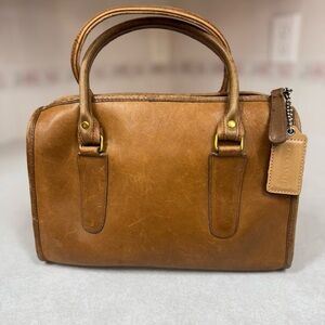 VINTAGE 1990s Coach Leather MADISON Satchel // Purse // Dr. Bag